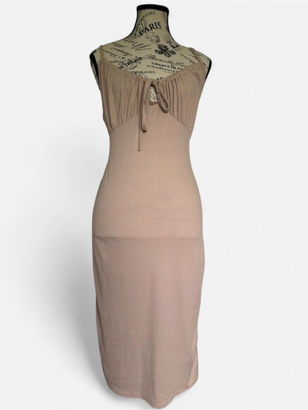 NWT Beige Midi Dress